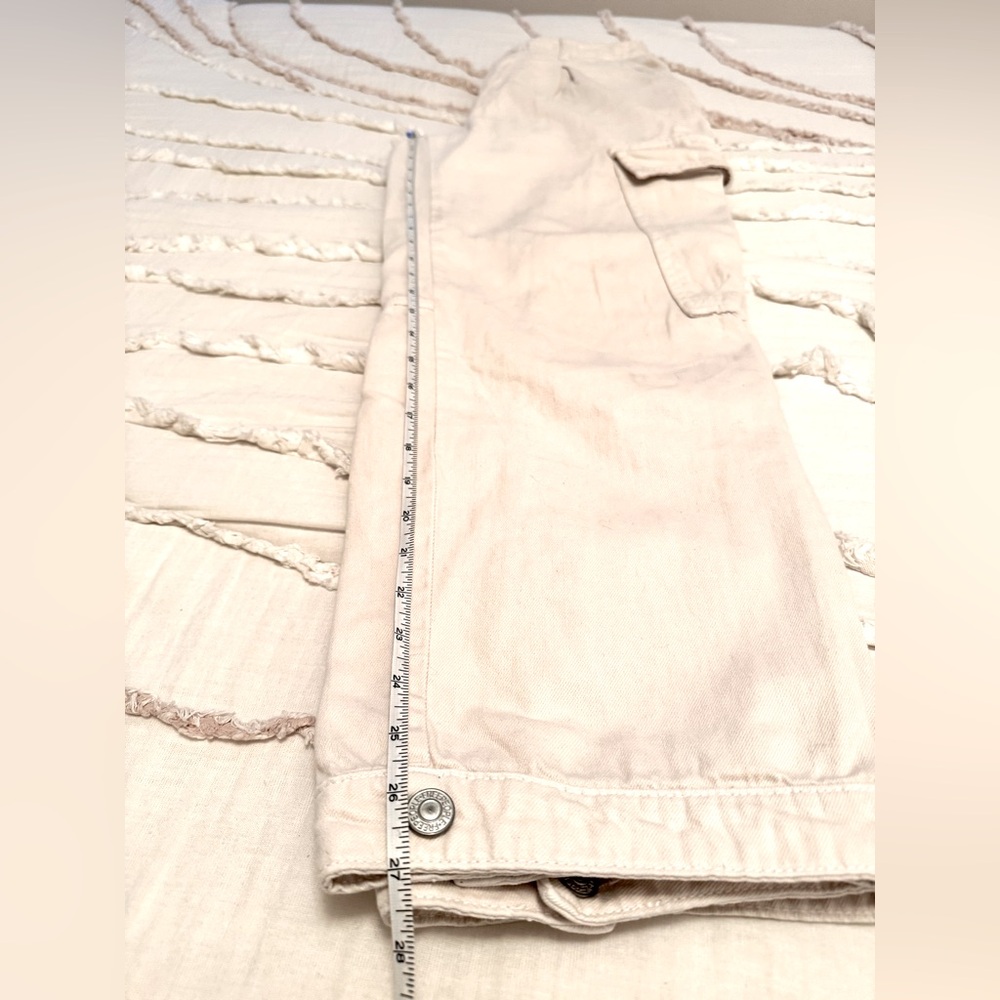 Free People • We The Free First Light Utility Pants • 4 • Almond Milk - Picture 11 of 12